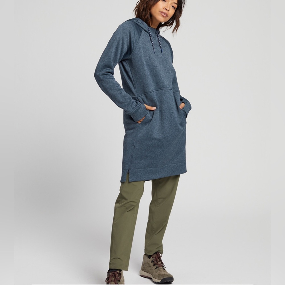 Like New Burton Oak Hooded Dress Large
